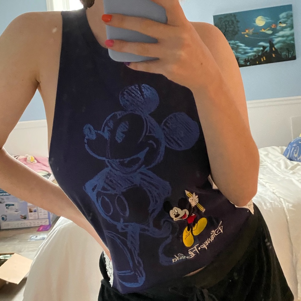 Reworked Mickey Mouse shirt